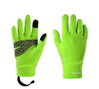 CMZYBBD Gants Velo Hiver Gants De Cyclisme d'hiver pour Enfants - Gants Extérieurs Froids Et Chauds pour Garçons Et Filles 7-12 Ans-Vert-s