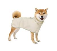CMZYBBD ImperméAble pour Chien Imperméable pour Chien Poncho De Pluie À Capuche Veste De Pluie Réfléchissante pour Chien Vêtements À Col Haut pour Chiens De Taille Moyenne Et Grande-Beige-XXL