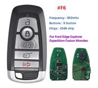 Cn 018109 Clé Télécommande Intelligente De Remplacement,Pour Ford Edge Explorer Expedition Fusion Mondeo F150,Proximité Sans Clé,315/434/868/902 - Type [6]-902mhz-Aftermarket No Logo
