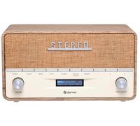 Denver DAB-36LW LIGHT WOOD Radio de table DAB+, FM bois mat