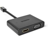 Cn-347 Adaptateur Mini Displayport Vers Hdmi/Vga Noir[YIN4184351]