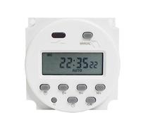 Cn101a Commutateur R numérique 12 V 7 jours hebdomadaire programmable relais intégré V1h8 batterie rechargeable programmeur économie programmable étanche relais prise d'énergie lumière prise d'énergie