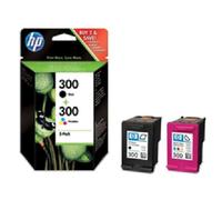 CN637EE HP Ink Cartridge 300 HP 300 Combo Lot de 2 cartouches CN637EE HP Toner CarTridge HP 300 Combo