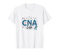 CNA Life : Le cœur des héros de la santé T-Shirt, Homme, Blanc, M