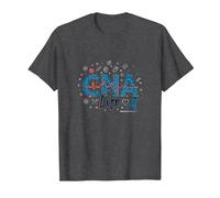 CNA Life : Le cœur des héros de la santé T-Shirt, Homme, Chiné Foncé, M