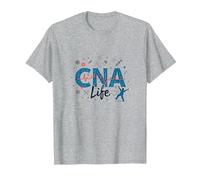 CNA Life : Le cœur des héros de la santé T-Shirt, Homme, Gris Chiné, M