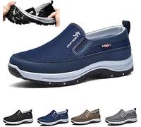 CNA Trop Chaussures for Hommes, CNA Trop for Hommes, Chaussures Asupwell, CNA Trop Hommes Chaussures orthopédiques de randonnée en Plein air (Color : Blue, Size : 37 EU)