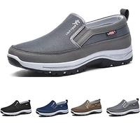 CNA Trop Chaussures for Hommes, CNA Trop for Hommes, Chaussures Asupwell, CNA Trop Hommes Chaussures orthopédiques de randonnée en Plein air (Color : Gray, Size : 45 EU)