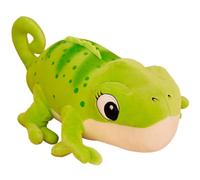 CNAFGBGG Animal en Peluche, Jouet Mignon de 11, 8 Pouces, Peluche Douce Pascal emmêlée, lézard Portable pour Enfants, Festival, décoration intérieure Verte..