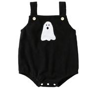 CNAFGBGG Baby Halloween Costumes Mignon Ghost Halloween Vêtements de bébé Skin Friendly Friendly & Breathable Mes premiers 0-3 mois Girl/Boy Tenfit Goth Tissu de saut-né nouveau-nés Taille 70..