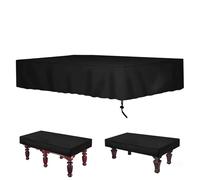 CNAFGBGG Housse de Table de Billard 9 Pieds imperméable en Tissu Oxford 210D avec Cordon Serrage, Anti-poussière, Anti-Rayures, Protection UV, ...