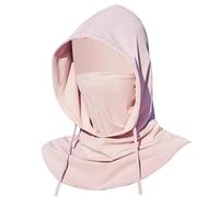 CNAFGBGG Masque de Protection Solaire 1PC Soleil en Soie en Soie à Glace Respirante Couverture du Visage Plein pour la Protection Solaire avec hotte et Bouclier de Cou Masque à crème Lavable se