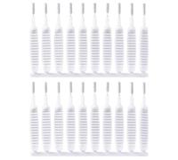 CNAFGBGG Nettoyer de Pomme de Douche 20pcs débouchage Nettoyage en Nylon débouchant avec poignée Non glissée sans dégâts pic tête Douche pour Petits Trous