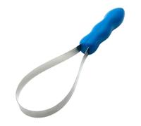 CNAFGBGG Outil de deshedding de Chevaux 1pc, Outil Perte Chevaux à Pas scie à Double Face en Acier Inoxydable, Lame effondrement pour Chiens Mouton Longs et Courts