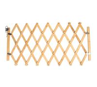 CNAFGBGG Pet Gate 19x10-43in Chien de Structure de Rhombus en Bois Extensible Baby Gate Baby Rhombus avec quincaillerie en Alliage clôture Chat Tout Usage pour Les Portes des escaliers à l'intérieur.