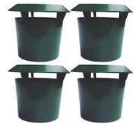 CNAFGBGG Piège à escargots 4 pièces Attrape-escargots en Plastique écologique pour Attraper Les limaces et Les Pièges à bière pour limaces Piège pour décor de Jardin d'aquarium.