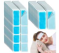 CNAFGBGG Refroidissement Patcher 100 pcs instantanés de fièvre de Refroidissement Long pour Enfants Pack Glace en Gel prêt à l'emploi pour maux tête, fièvre, soulagement la Douleur, migraine, ma