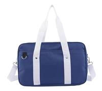 CNAFGBGG Sac à école japonaise 15.8x9.8x5.1 Sac à main japonais en tissu oxford de capacité avec poche avant main l'école pour les femmes adolescents.