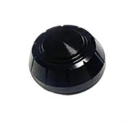 CNANRNANC 1 housse de poignée de moulinet de pêche en alliage d'aluminium compatible avec les moulinets Daiwa Fuego, noir/violet/rouge/argent/or, pour la pêche et (noir)