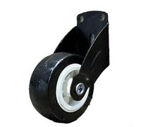 CNANRNANC 1 rouleau de sol pour porte - Anti-sagesse - Roue de support (noir)