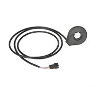 CNANRNANC 12 aimants Dual Hall Boost Sensor pour électrique avec pédale d'alimentation intégrée, ABS noir, compatible avec les composants de vélo électrique pour le cyclisme