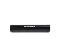 CNANRNANC Adaptateur d'axe traversant de 20 mm à 15 mm pour fourche avant de 100 mm et 110 mm en alliage d'aluminium noir accessoire 1 pièce (110 mm)