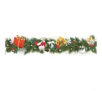 CNANRNANC Autocollants Muraux Flocons de Neige PVC 16x59cm pour déco Autocollants