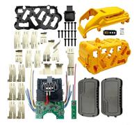 CNANRNANC Boîtier de rangement pour batterie au lithium 15 cellules 21700 pour carte de protection Dewalt 20/60 V