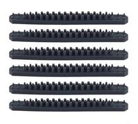 CNANRNANC Brosse à buse en silicone avec poils doux dégradés et dos autocollant ForKobra X pour imprimante 3D, nettoyage à chaud, haute élasticité pour une impression stable (5 pièces)