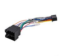 CNANRNANC Câble adaptateur ISO 16 broches pour autoradio Pioneer série DEH/MVH, prise mâle vers femelle, longueur 185 mm