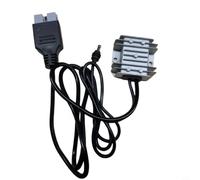 CNANRNANC Convertisseur Boost étanche IP68 12 V 24 V à 30 V 3,5 A pour Starlink et unités de génération d'énergie portables pour voiturettes de golf, chariots de club, projets de bricolage (7 m)