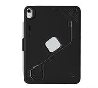CNANRNANC Coque en silicone antichoc ultra fine avec porte-stylo compatible avec iPad 11e génération 2025 11" et 10e génération 2022 10,9", noir, idéal pour les voyages et un usage quotidien (noir)