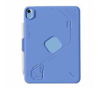 CNANRNANC Coque en silicone antichoc ultra fine avec porte-stylo compatible avec iPad 11e génération 2025 11" et 10e génération 2022 10,9", noir, idéal pour les voyages et un usage quotidien (bleu)