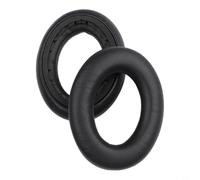 CNANRNANC Coussinets de rechange pour casque sans fil Accentum Plus, cuir protéiné souple, noir et doré, idéal pour les longues sessions d'écoute (noir)
