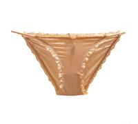 CNANRNANC Culotte pour femme Soie Glacée Taille Basse Culotte pour femme(Skin M)