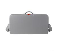 CNANRNANC Étui de rangement portable pour projecteur XGIMI MoGo 4 2025 avec compartiments à fermeture éclair, gris