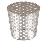 CNANRNANC Filtre d'évacuation de gouttière en acier inoxydable avec maille fine pour tuyaux de 40 à 200 mm, bloque les feuilles et les rongeurs, convient pour une utilisation sur le toit et le jardin