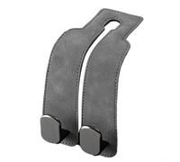 CNANRNANC Fixez facilement deux crochets élégants pour dossier de siège de voiture pour organiser efficacement votre espace (gris)