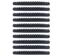 CNANRNANC ForKobra X Lot de 10 buses en silicone avec poils doux dégradés et dos autocollant pour imprimante 3D, nettoyage à chaud, haute élasticité pour une impression stable