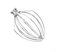 CNANRNANC Fouet de rechange à 6 fils pour Kitchenaid 4,5 à 5 QT K45B/K5THCB/K5THBS en acier inoxydable avec tête inclinable, mélangeur à crème d'œuf, farine, gâteau, fouet ballon