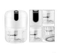 CNANRNANC Hacheur Électrique USB 250ml pour Ail Oignon(1)