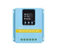CNANRNANC Haute efficacité 100 A pour MPPT pour contrôleur de charge solaire avec écran LCD prenant en charge 99,5 % d'efficacité de suivi 12 V 24 V 36 V 48 V pour batterie au lithium (4800 W)