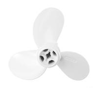 CNANRNANC Hélice de moteur hors-bord en alliage d'aluminium à 3 pales 7 1/4 5-A pour Hangkai 3,5 ch et 2 Hp, pour petits bateaux de pêche et voile de loisirs