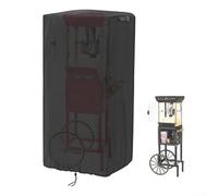 CNANRNANC Housse de chariot à popcorn imperméable en tissu Oxford 210D avec cordon de serrage réglable et 2 boucles pour protection intérieure et extérieure (38,1 x 35,6 x 61 cm)