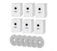 CNANRNANC Kit 12 pour Bosch Spotless Max BCRDW3B Sacs Chiffons Kit 12 pour | Compatibilité parfaite, ajustement seamless, performance optimale, kit complet 12 pièces