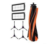 CNANRNANC Kit Brosse pour JONR T5 PRO GEN2 Aspi Robot Kit Brosse pour JONR | Nettoie sols durs et tapis, élimine pour poussière et débris, compatible pour jonr T5 PRO GEN2, installation rapide