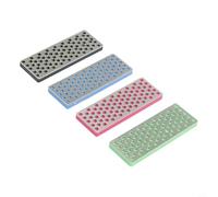 CNANRNANC Kit d'accordeur de bord de ski et de snowboard réglable multi-angles pour affûter le polissage avec 4 limes diamantées, outil léger et portable pour un entretien rapide (lime)