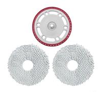 CNANRNANC Kit de balai à franges et serpillères de rechange pour balai à franges ECOVACS pour Deebot T30C, T50, N30 Pro modèles compatibles avec robot aspirateur pour un entretien efficace du sol