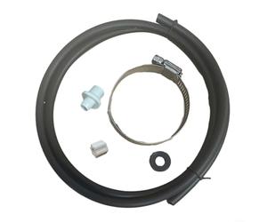 CNANRNANC Kit de fixation de selle avec pince et écrou pour systèmes de chlorinateur Hayward pour garantir une connexion sécurisée des tubes et un refoulement d'eau