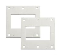 CNANRNANC Kit de nettoyage de joints en fibre de céramique - Kit de nettoyage de joints en fibre de céramique pour échangeurs de chaleur, pour échangeur de chaleur d'ouverture Sohn (2 pièces)